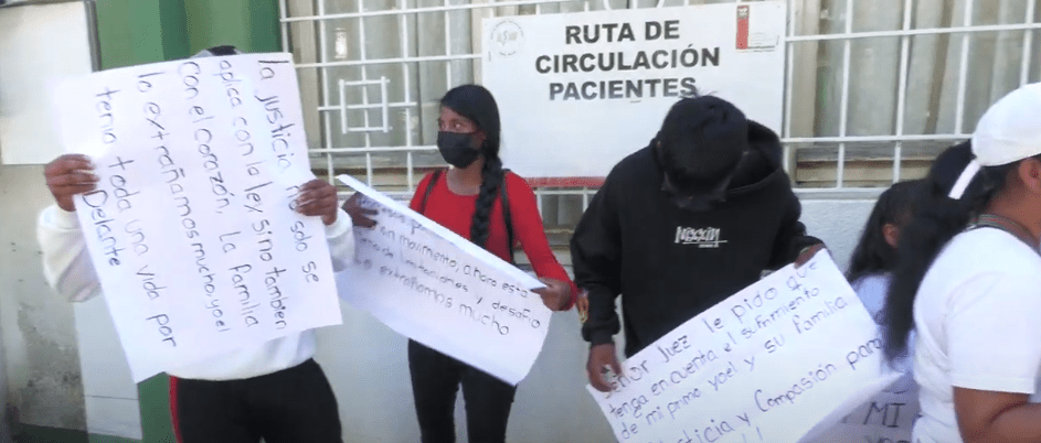 CLAMAN JUSTICIA FAMILIARES DEL NIÑO JOEL QUIÉN LUCHA POR SU&nbsp;VIDA