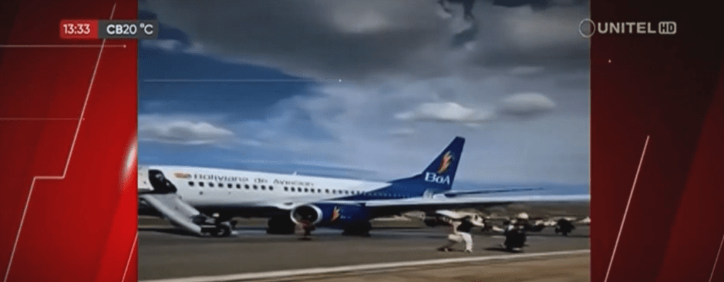 INCENDIO EN TURBINA DE UN AVIÓN DE BOA INTRANQUILIZA A&nbsp;USUARIOS