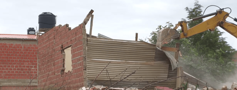 ARQUITECTO ORTIZ CALIFICA DE ILEGAL DEMOLICIÓN DE 7&nbsp;VIVIENDAS