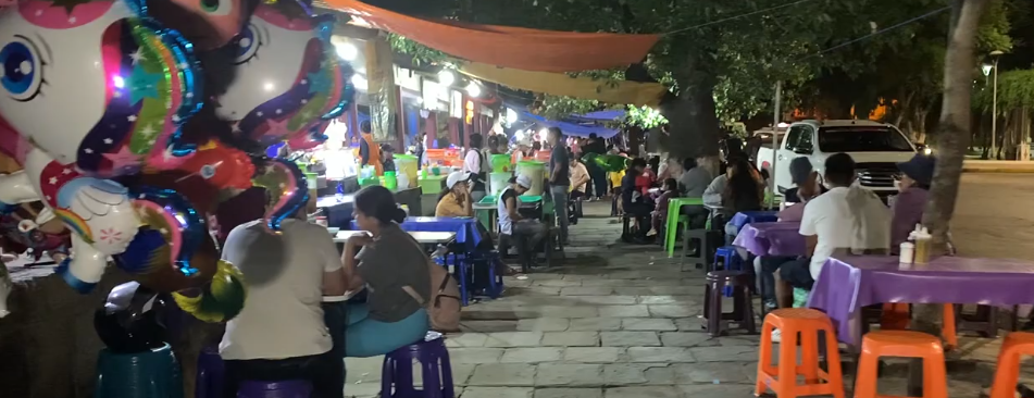 CONFLICTO ENTRE VENDEDORES DE COMIDA EN PUENTE SAN&nbsp;MARTIN