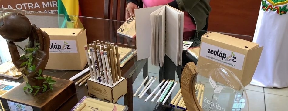 “ECOLAPIZ” UN EMPRENDIMIENTO EJEMPLAR DE CINTHIA&nbsp;REYNOSO