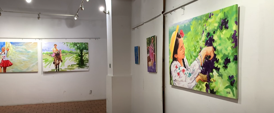 PINTOR PERUANO MARAVILLA CON OBRAS QUE MUESTRAN BELLAS&nbsp;CHAPACAS