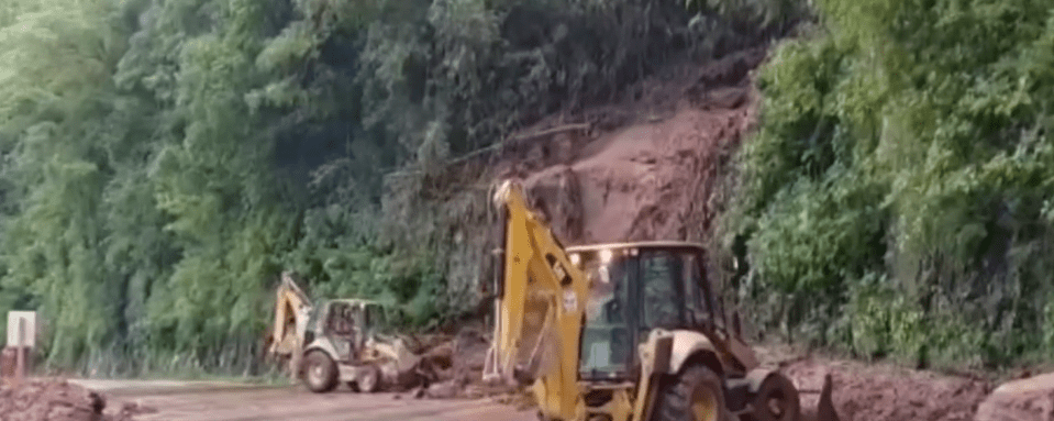 DERRUMBES CONSTANTES EN RUTA AL CHACO PREOCUPA AL&nbsp;TRANSPORTE