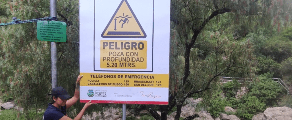 POLICÍA BUSCA A QUIÉNES RETIRARON SEÑALÉTICA DE SEGURIDAD EN&nbsp;COIMATA