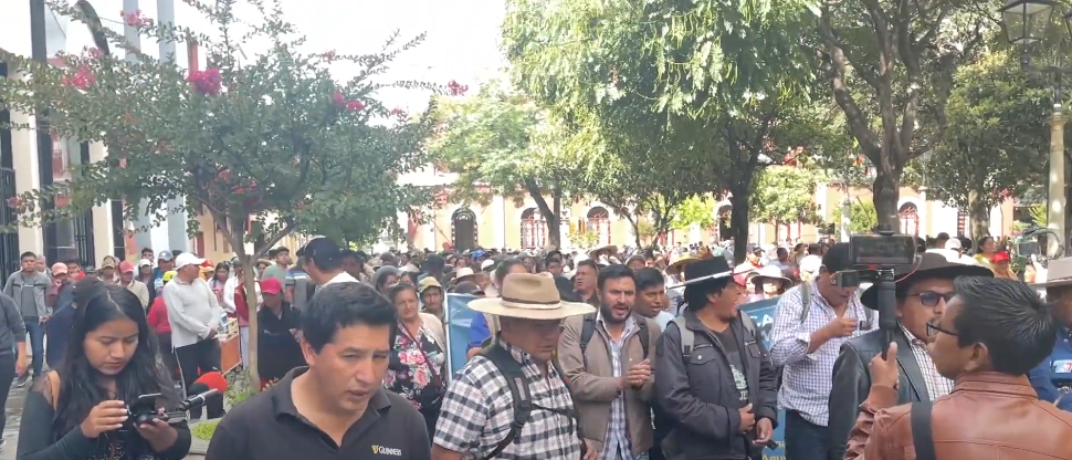 GRUPOS DEL MAS TRATARON DE IRRUMPIR EN LA ASAMBLEA PARA FRENAR&nbsp;LEY