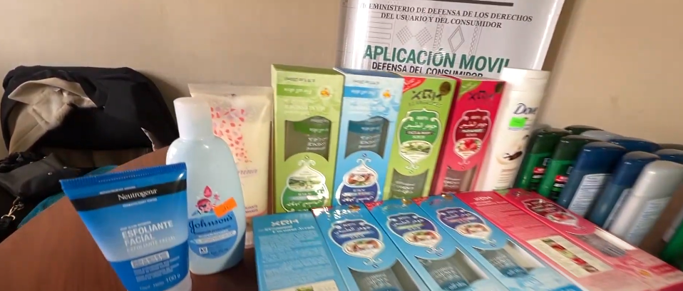 DEFENSA DEL CONSUMIDOR DECOMISA PRODUCTOS COSMÉTICOS&nbsp;VENCIDOS