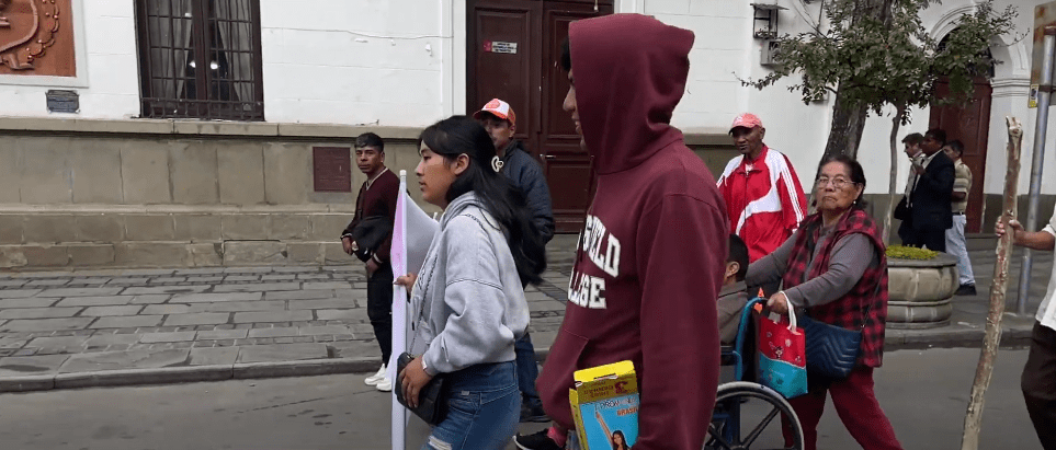 GOBERNACIÓN CALIFICA DE “POLÍTICA” MARCHA DE&nbsp;DISCAPACITADOS