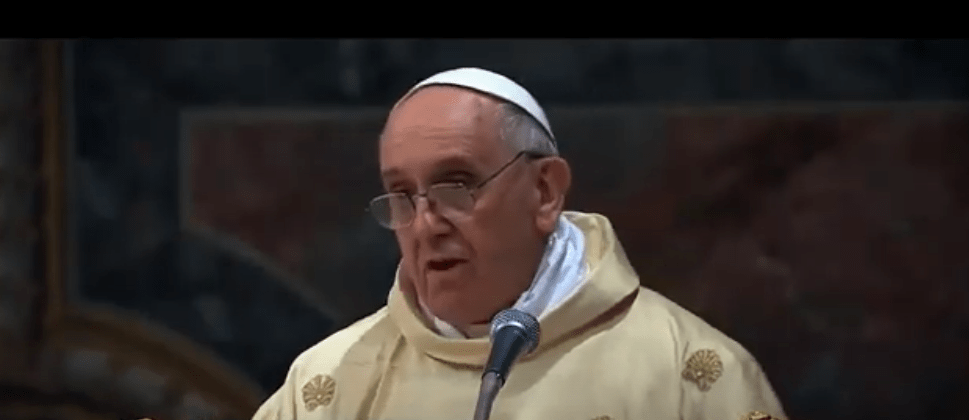 PARTIDA DEL PAPA FRANCISCO PROVOCÓ MUESTRAS DE DOLOR EN&nbsp;TARIJA