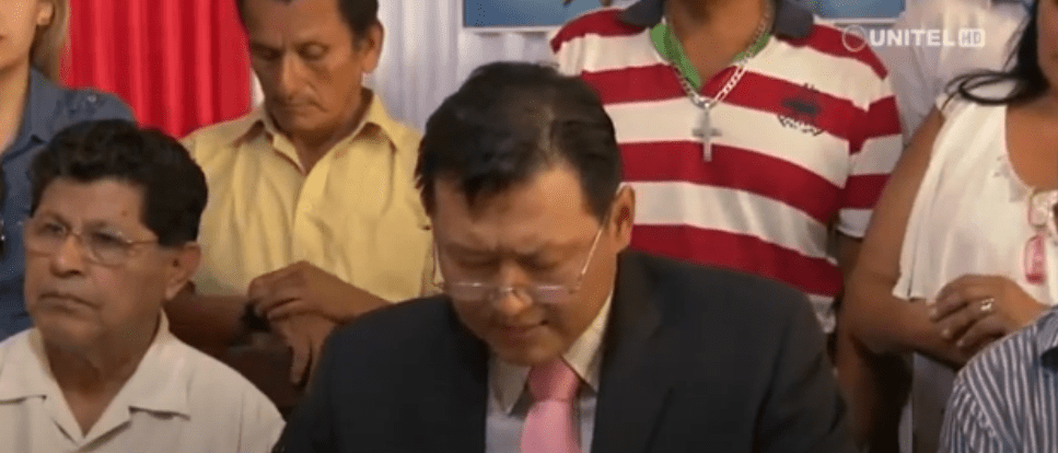 LÍDER DE “AMAR” ANUNCIO SU CANDIDATURA CON APOYO DEL&nbsp;M.N.R.