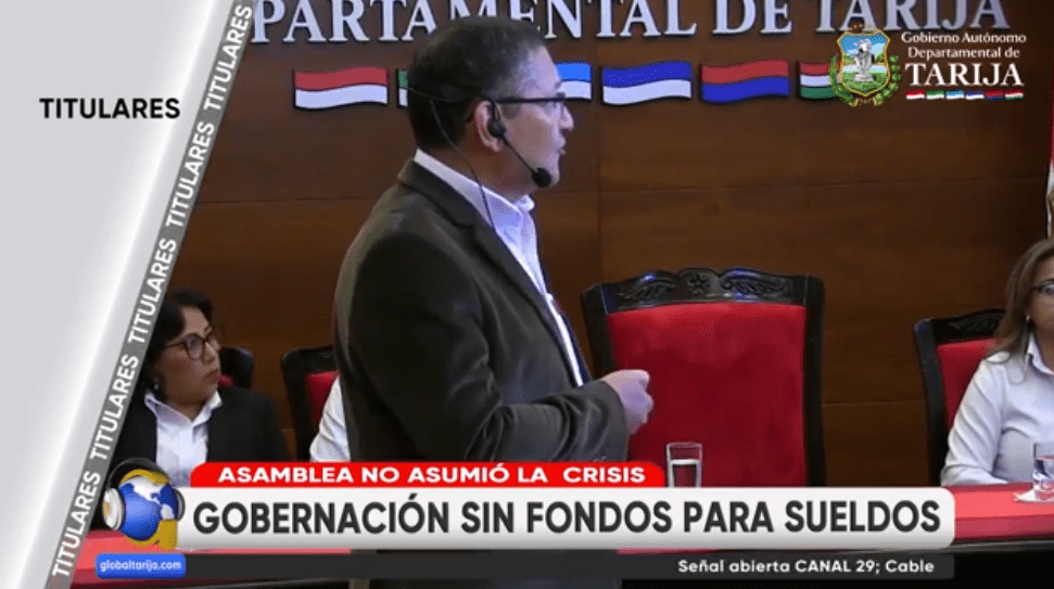 TITULARES GLOBAL TARIJA jueves 8 de mayo de&nbsp;2025